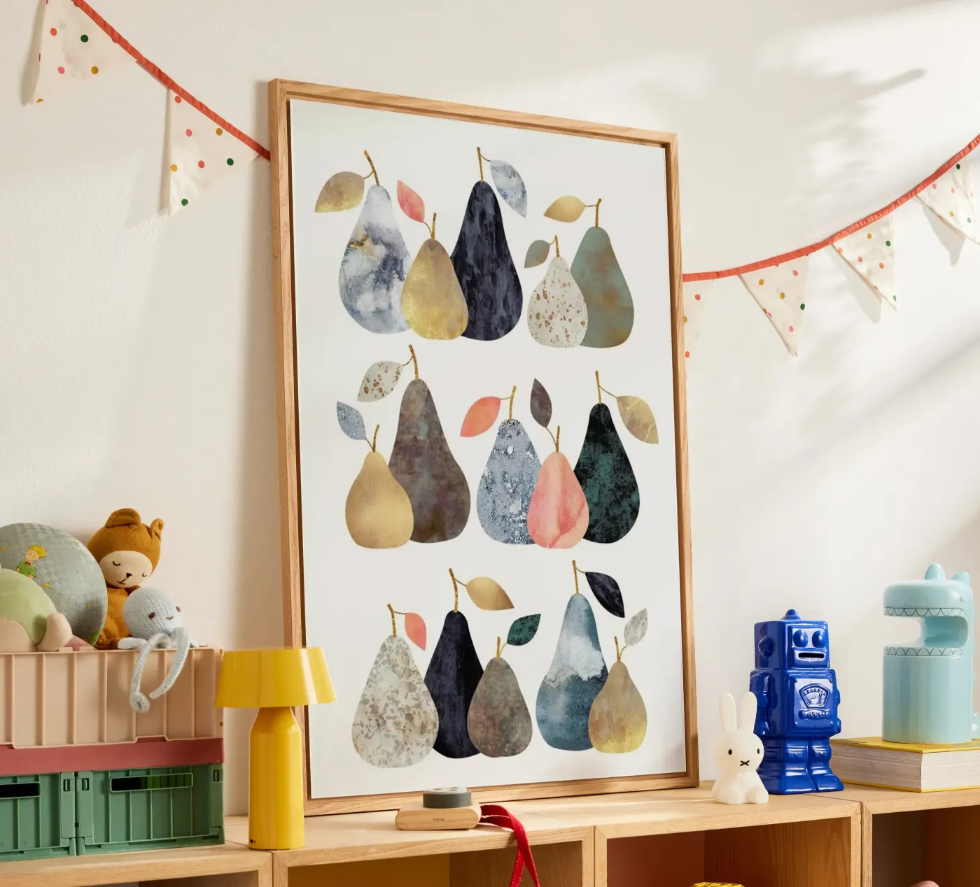 Pears plexiglas de Elisabeth Fredriksson