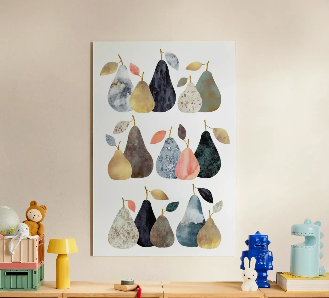 Pears plexiglas de Elisabeth Fredriksson