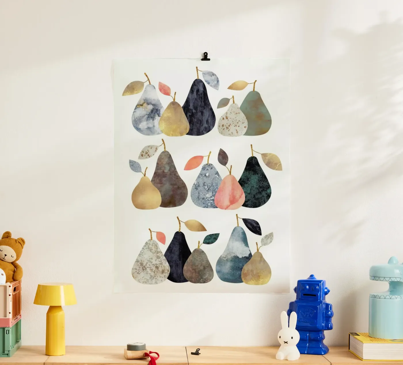 Pears poster van Elisabeth Fredriksson