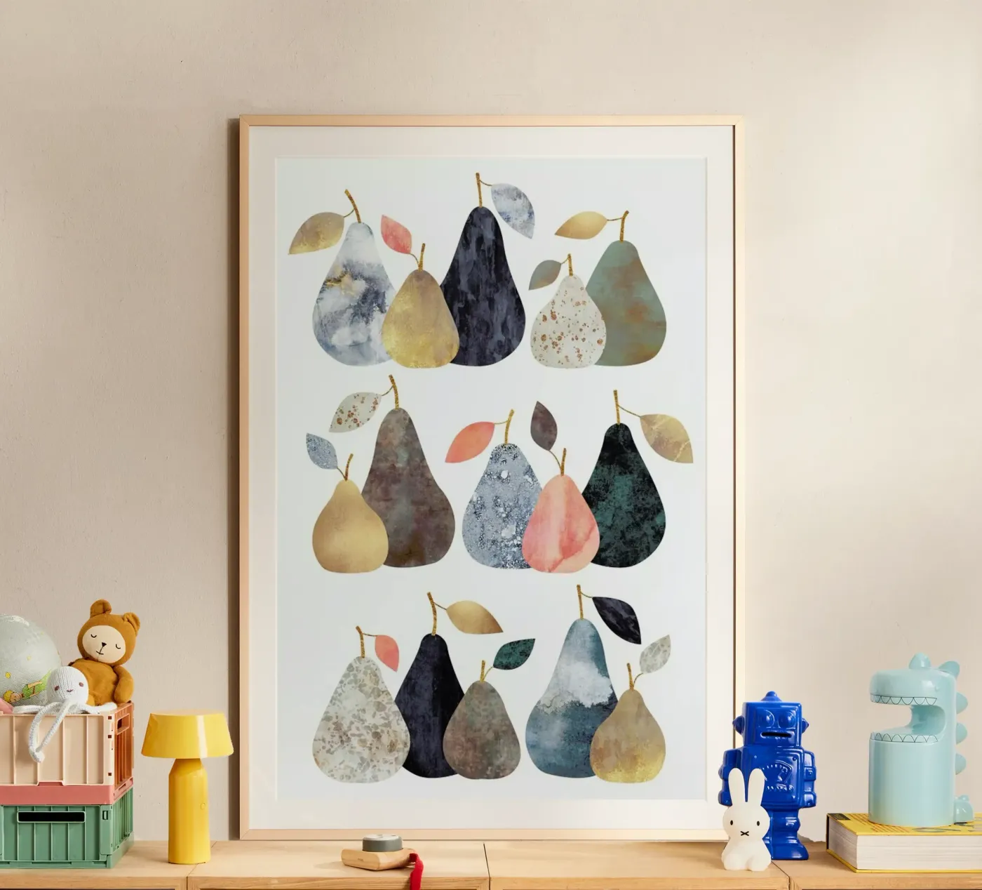 Pears poster van Elisabeth Fredriksson