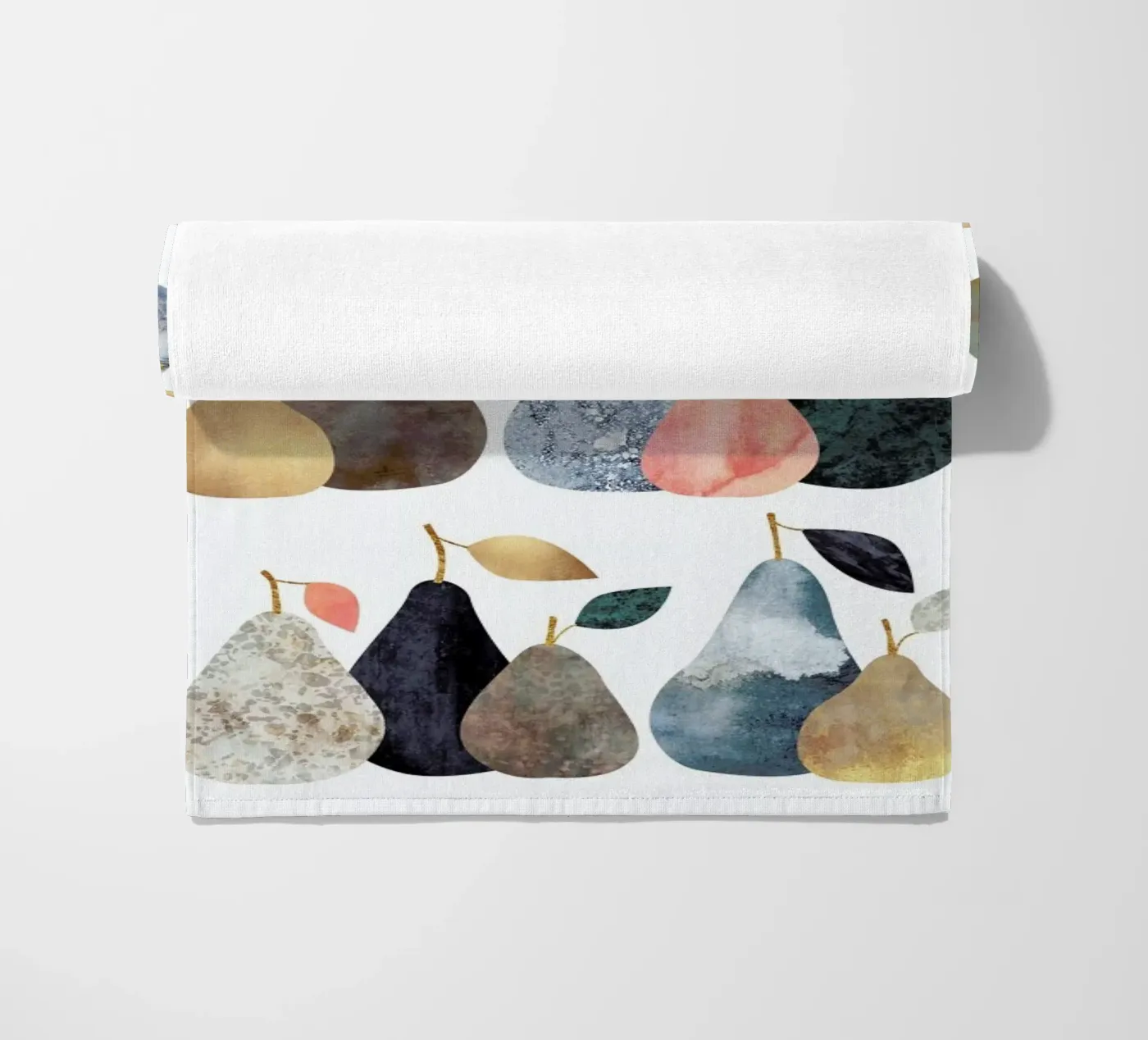 Pears beach towel by Elisabeth Fredriksson
