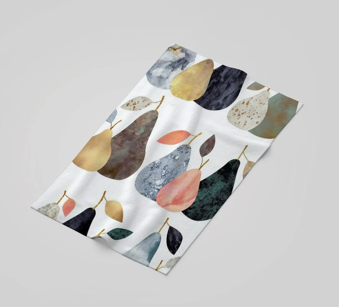 Pears beach towel by Elisabeth Fredriksson
