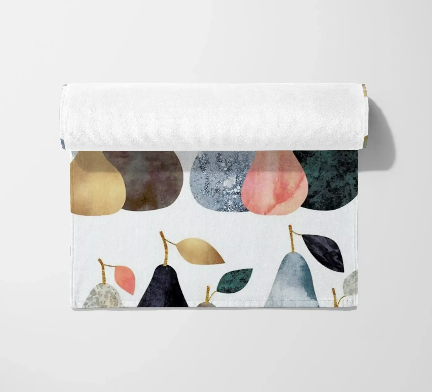 Pears beach towel by Elisabeth Fredriksson