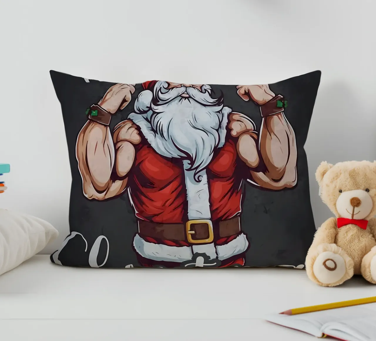 Guadagni per Babbo Natale cuscino da Delaplane