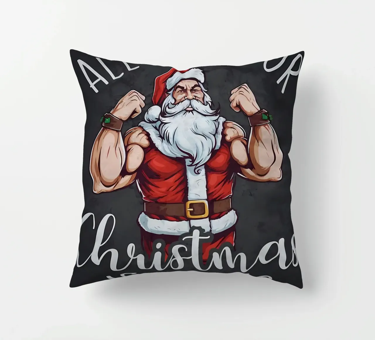Guadagni per Babbo Natale cuscino da Delaplane
