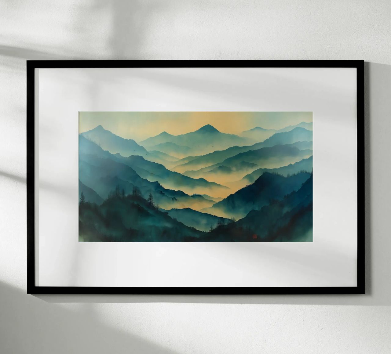 Mist emerge 5 - wideview poster by The Quiet Senju
