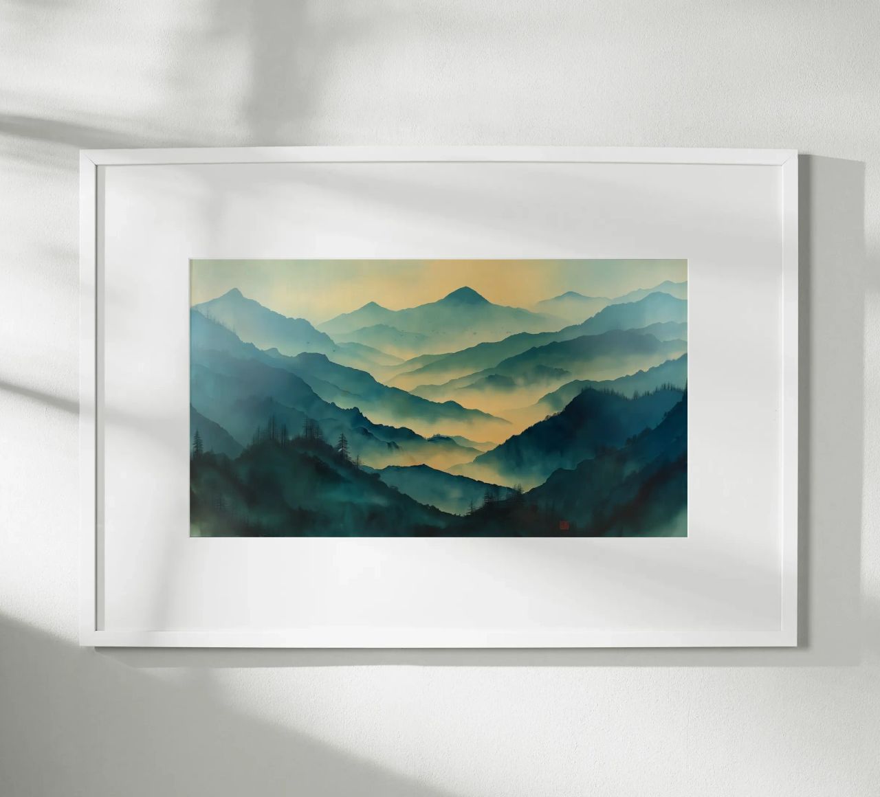 Mist emerge 5 - wideview poster by The Quiet Senju