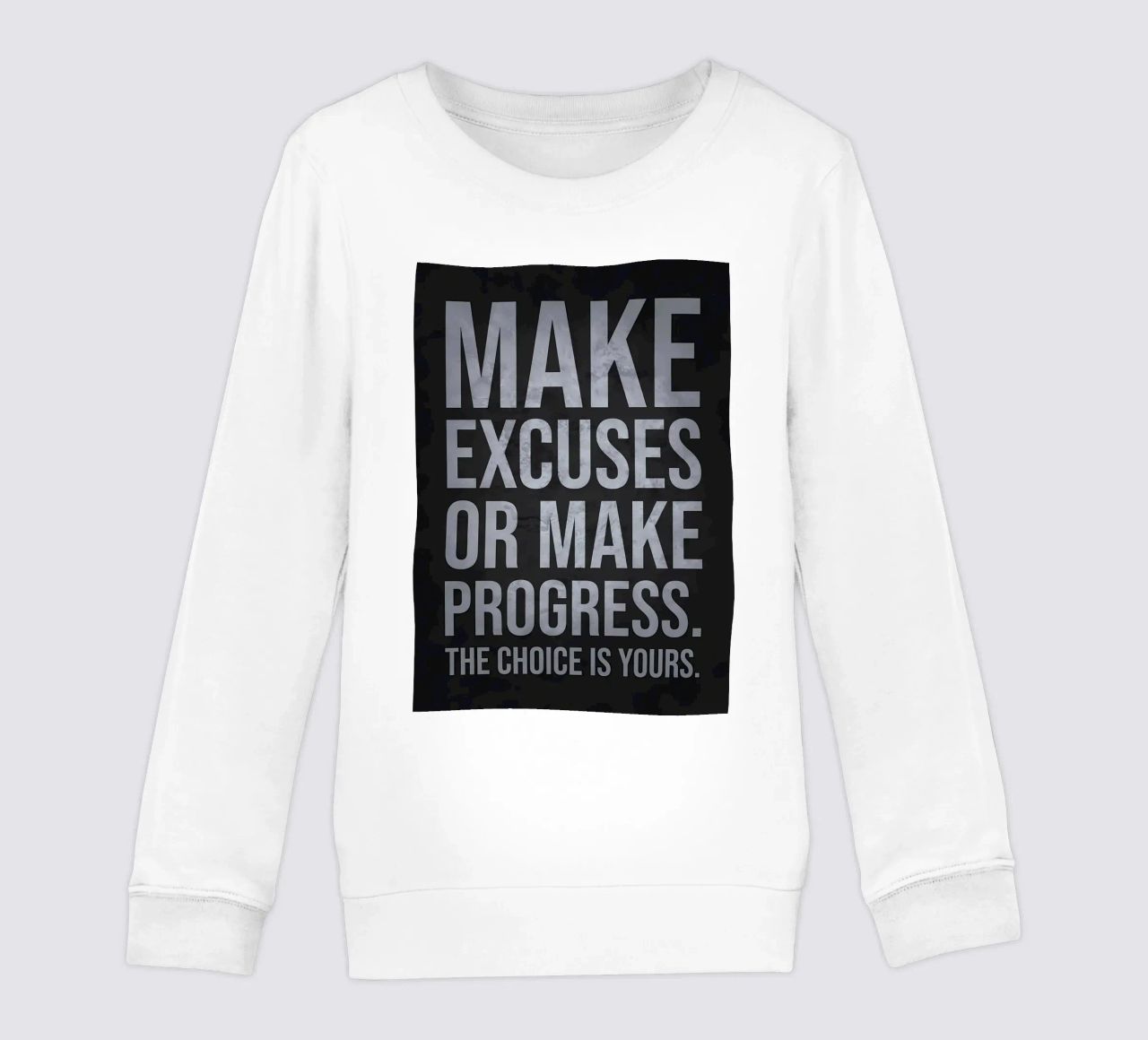 Scuse o progressi felpa bambino da Bassy