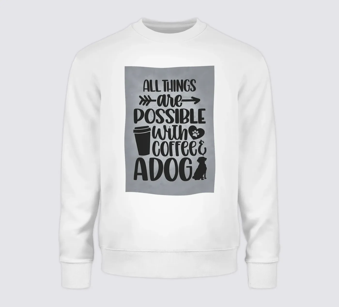 Cani e caffè felpa da Delaplane