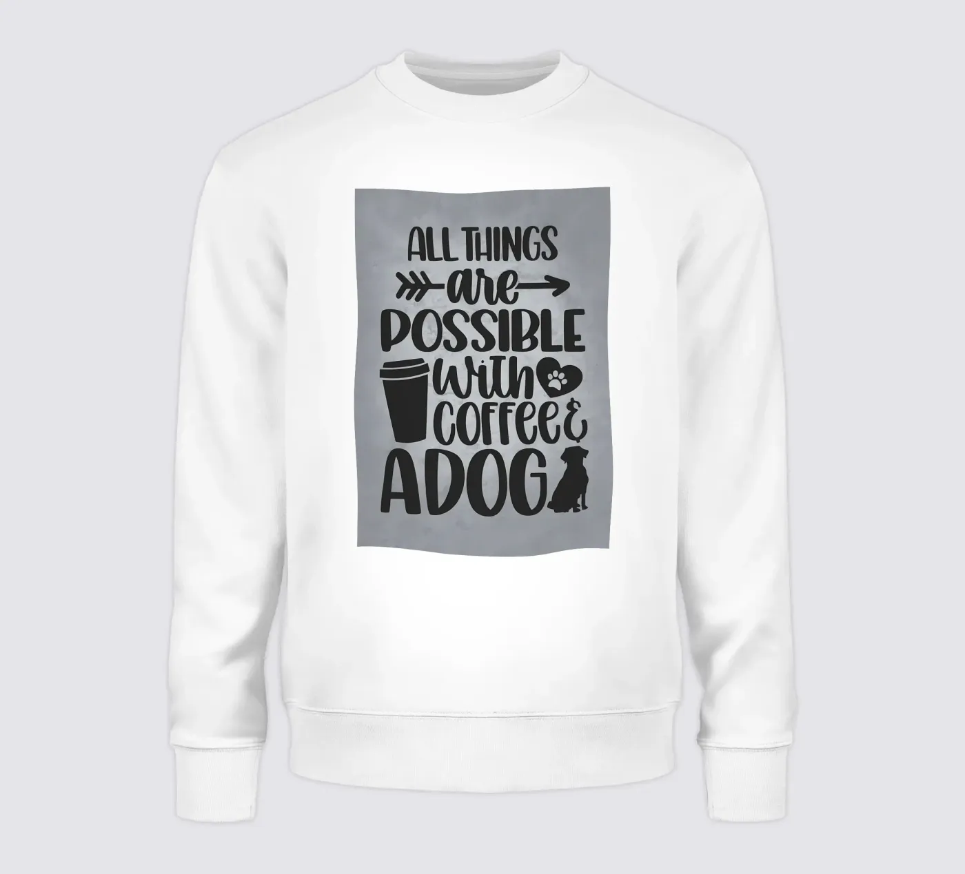 Cani e caffè felpa da Delaplane