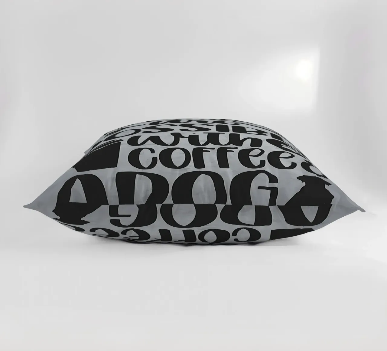 Cani e caffè cuscino da Delaplane