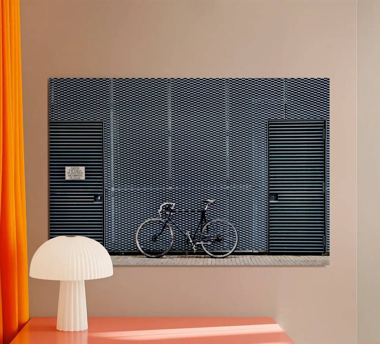 No Bikes Please poster da Pictufy