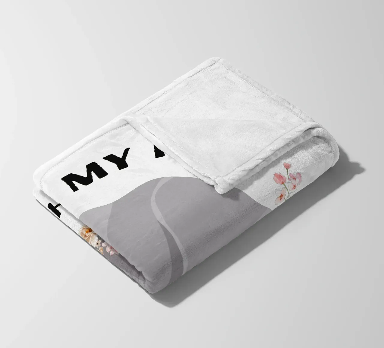 Rocks may be tough, but cannot compare to strength of Jesus fleece blanket by Lionandlamb