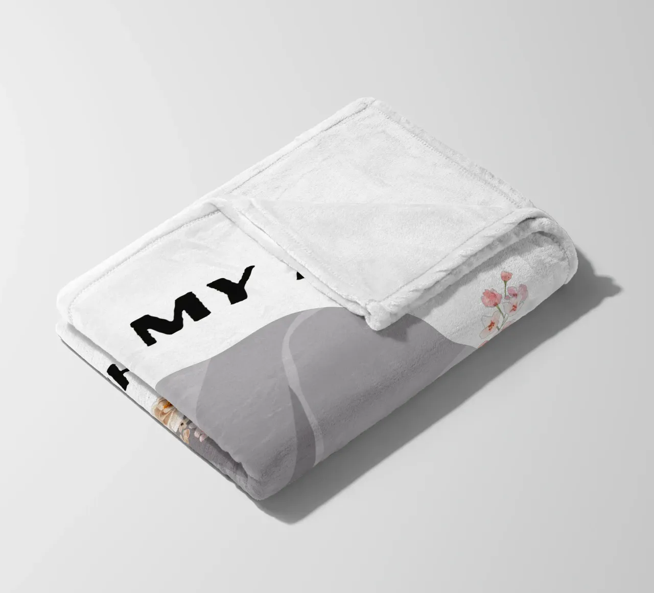 Rocks may be tough, but cannot compare to strength of Jesus fleece blanket by Lionandlamb