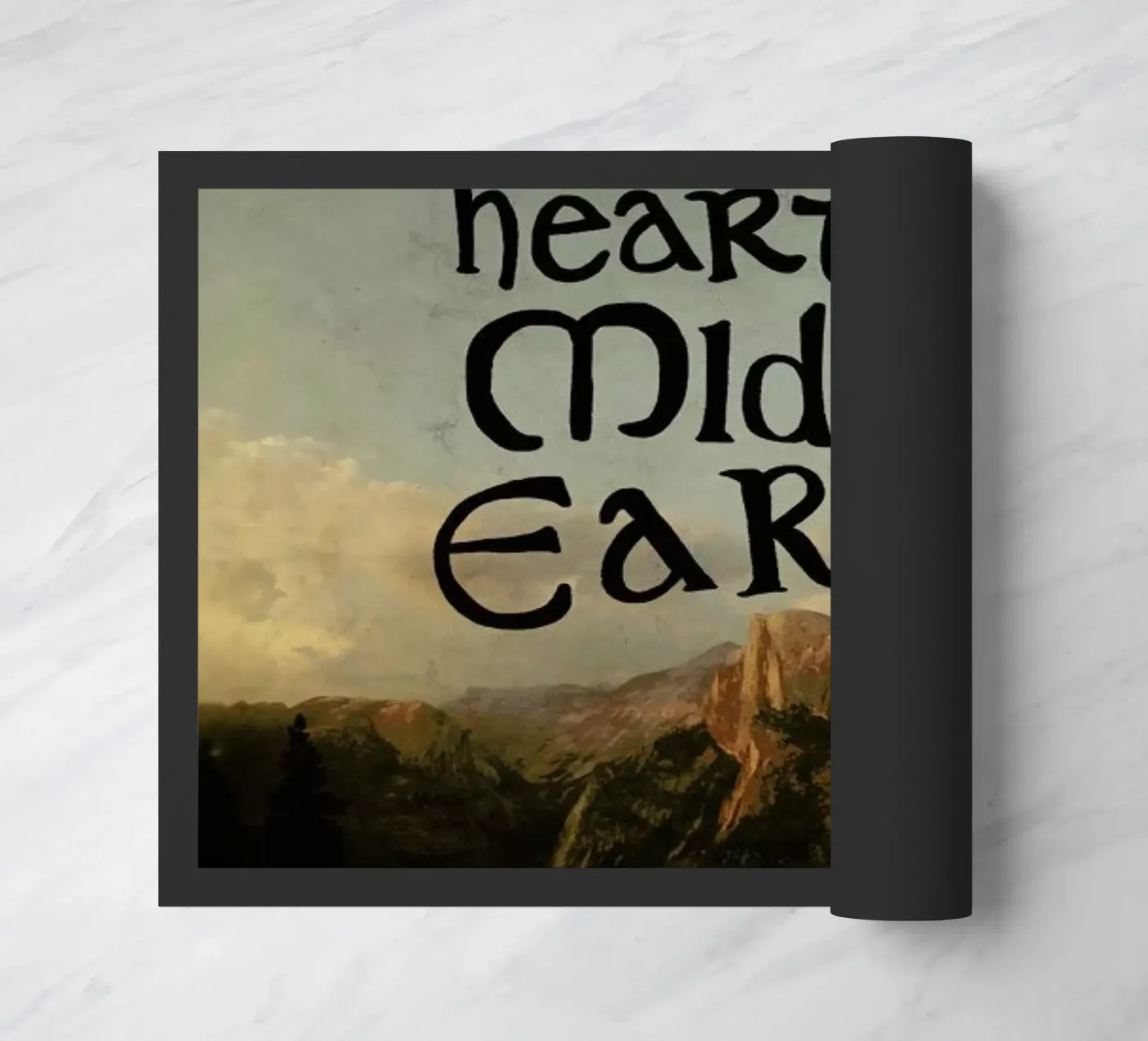 Middle Earth doormat by Leah Flores