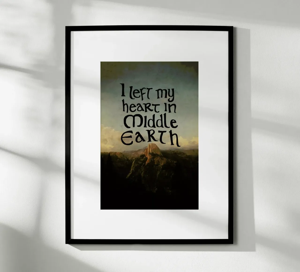 Middle Earth poster da Leah Flores