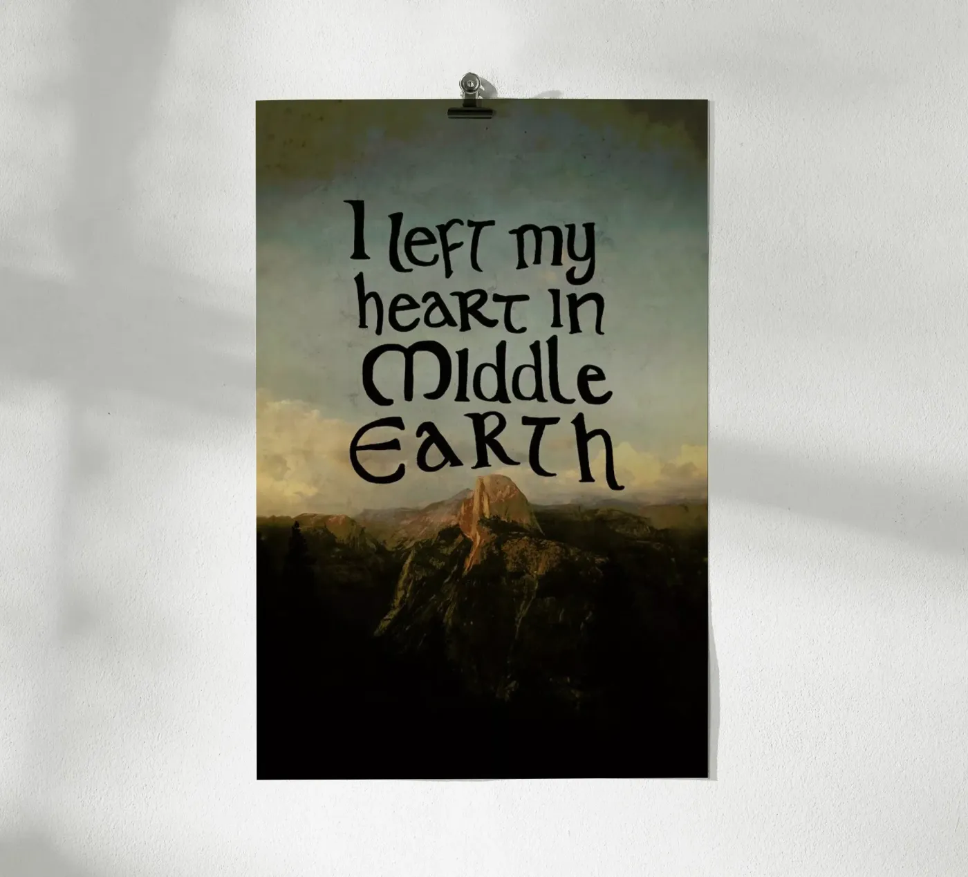 Middle Earth poster by Leah Flores