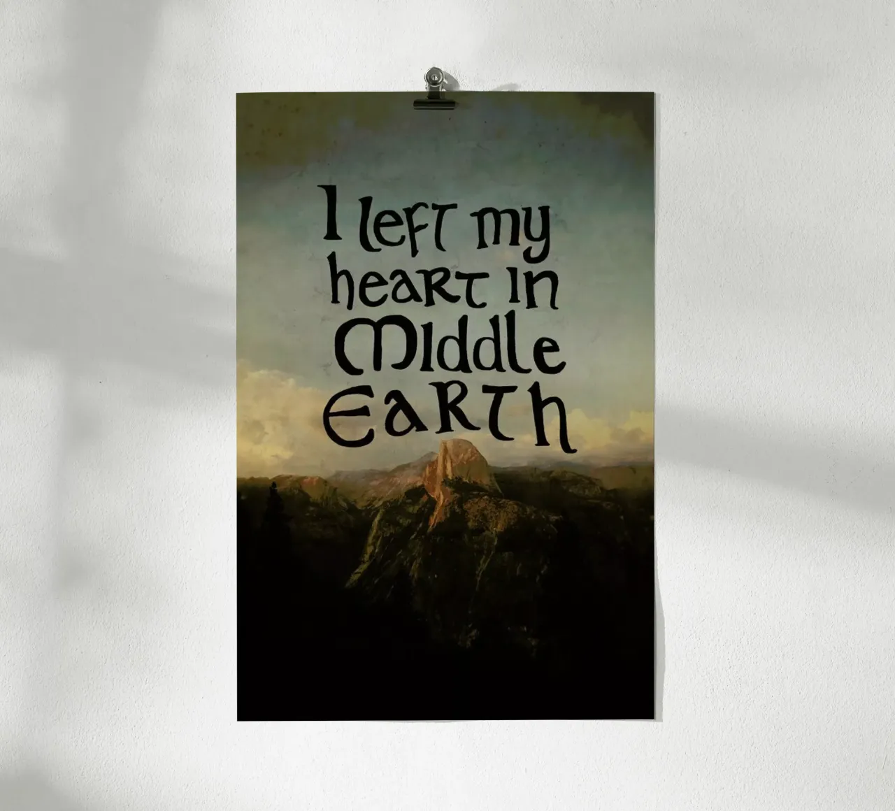 Middle Earth poster da Leah Flores