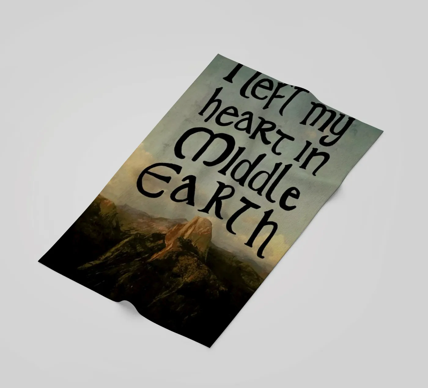 Middle Earth telo mare da Leah Flores