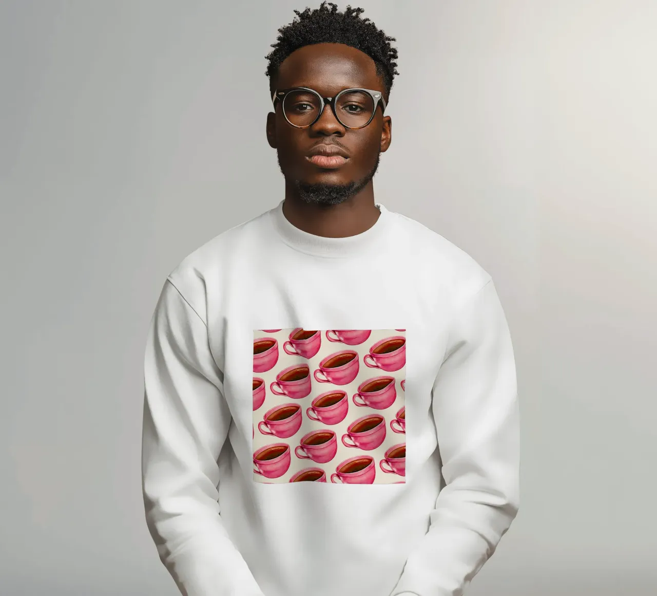 Coffee Patterns Coffee Sweatshirt von Kelly Gilleran