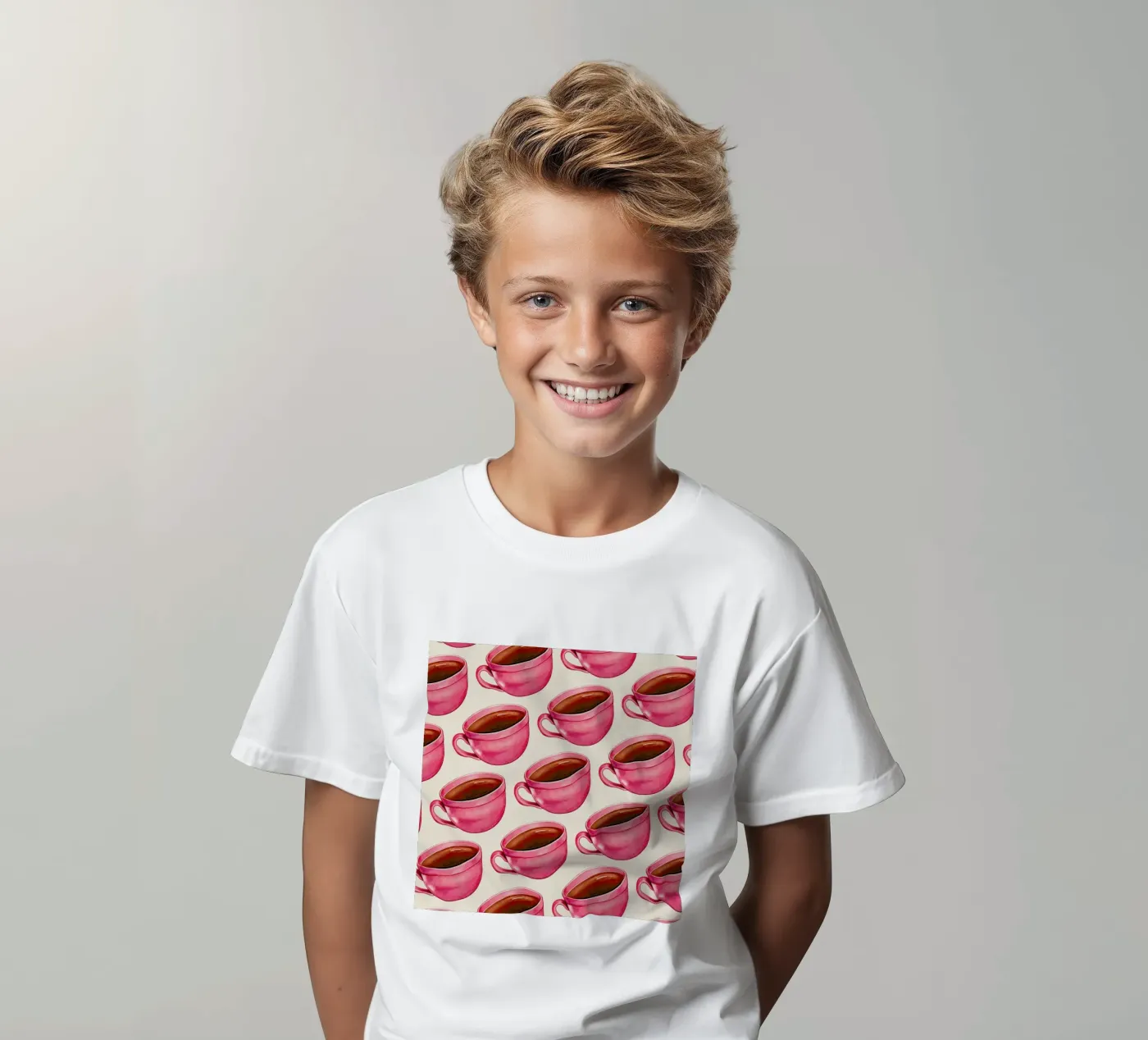 Coffee Patterns Coffee t-shirt bambini da Kelly Gilleran