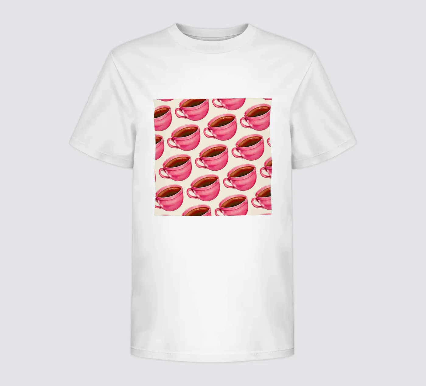 Coffee Patterns Coffee kinder t-shirt van Kelly Gilleran
