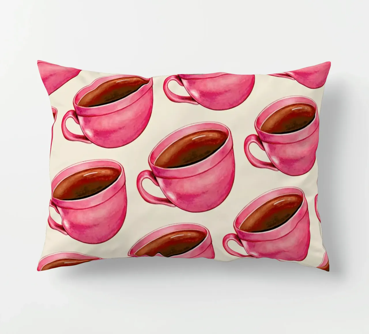 Coffee Patterns Coffee cuscino da Kelly Gilleran