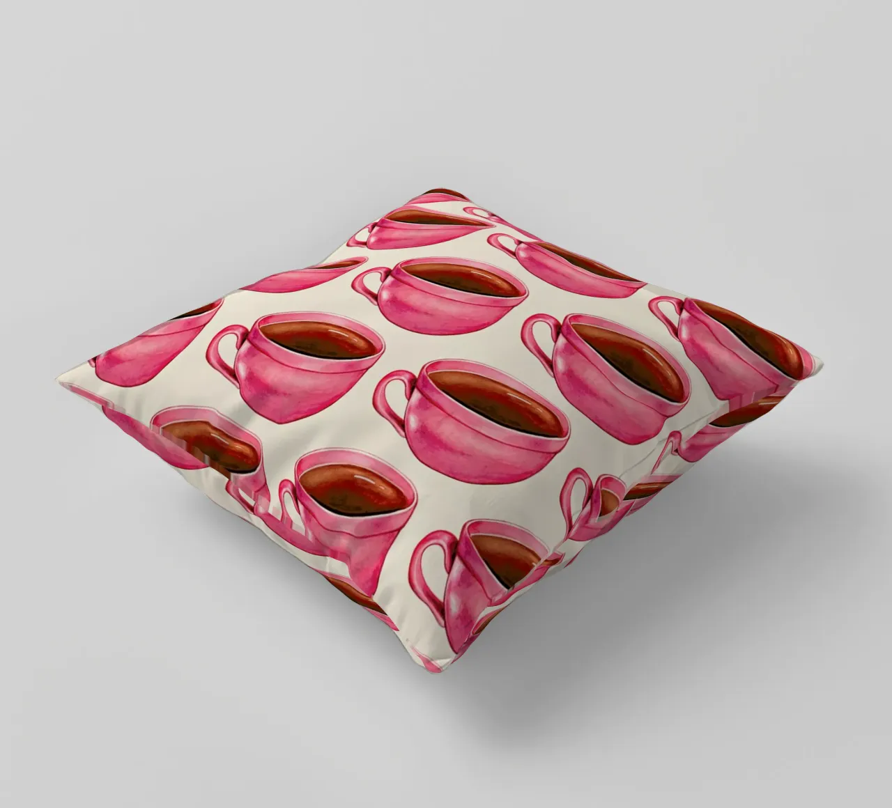 Coffee Patterns Coffee cuscino da Kelly Gilleran