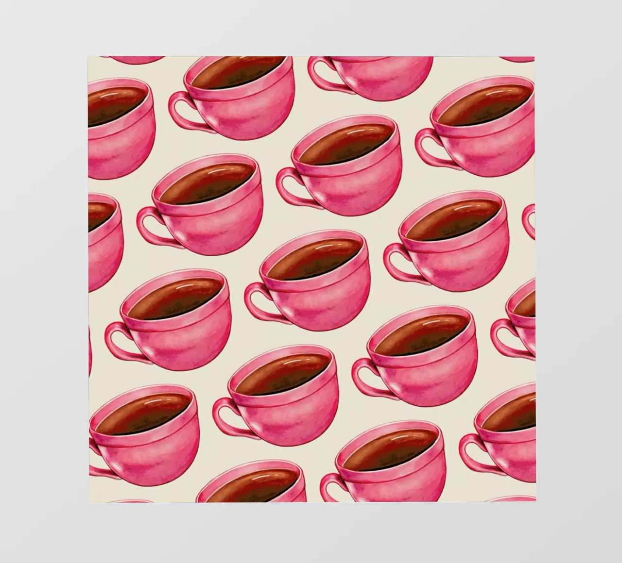Coffee Patterns Coffee telo in pvc da Kelly Gilleran