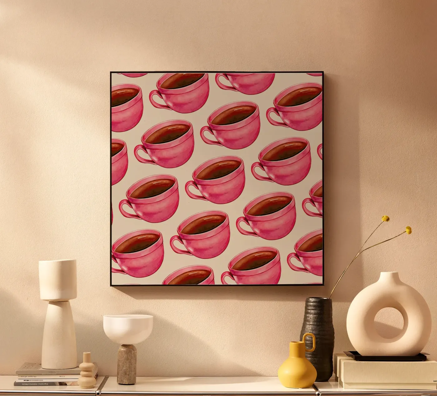 Coffee Patterns Coffee forex plate by Kelly Gilleran