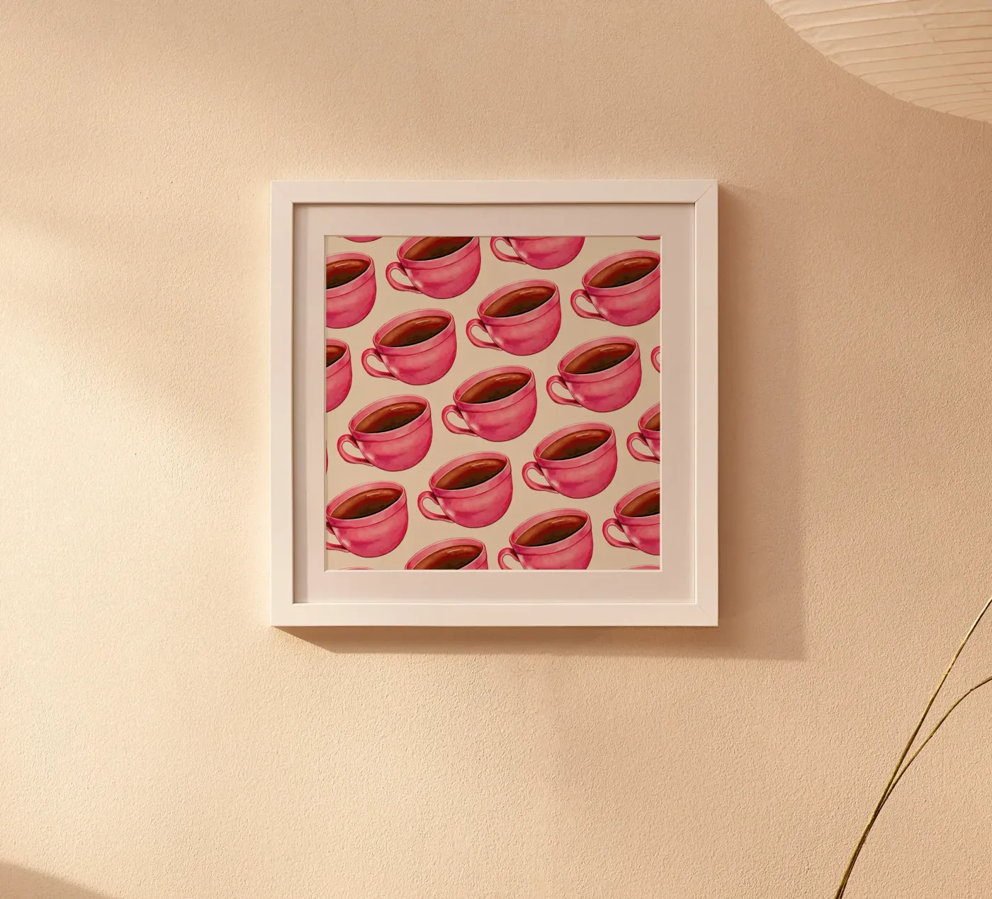 Coffee Patterns Coffee poster by Kelly Gilleran