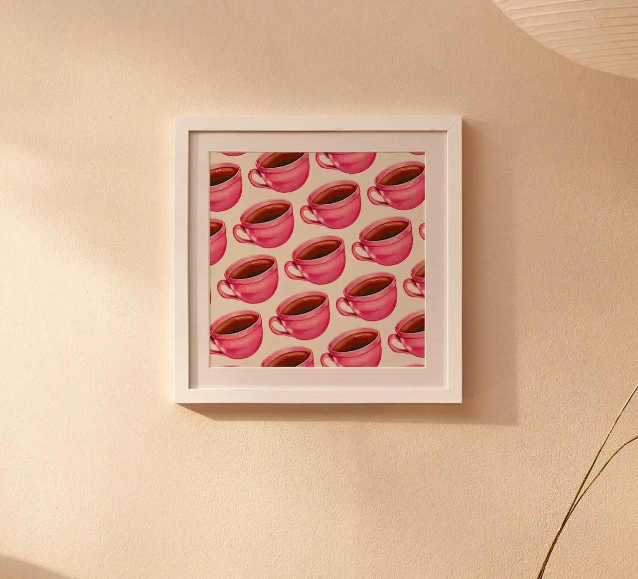 Coffee Patterns Coffee poster by Kelly Gilleran