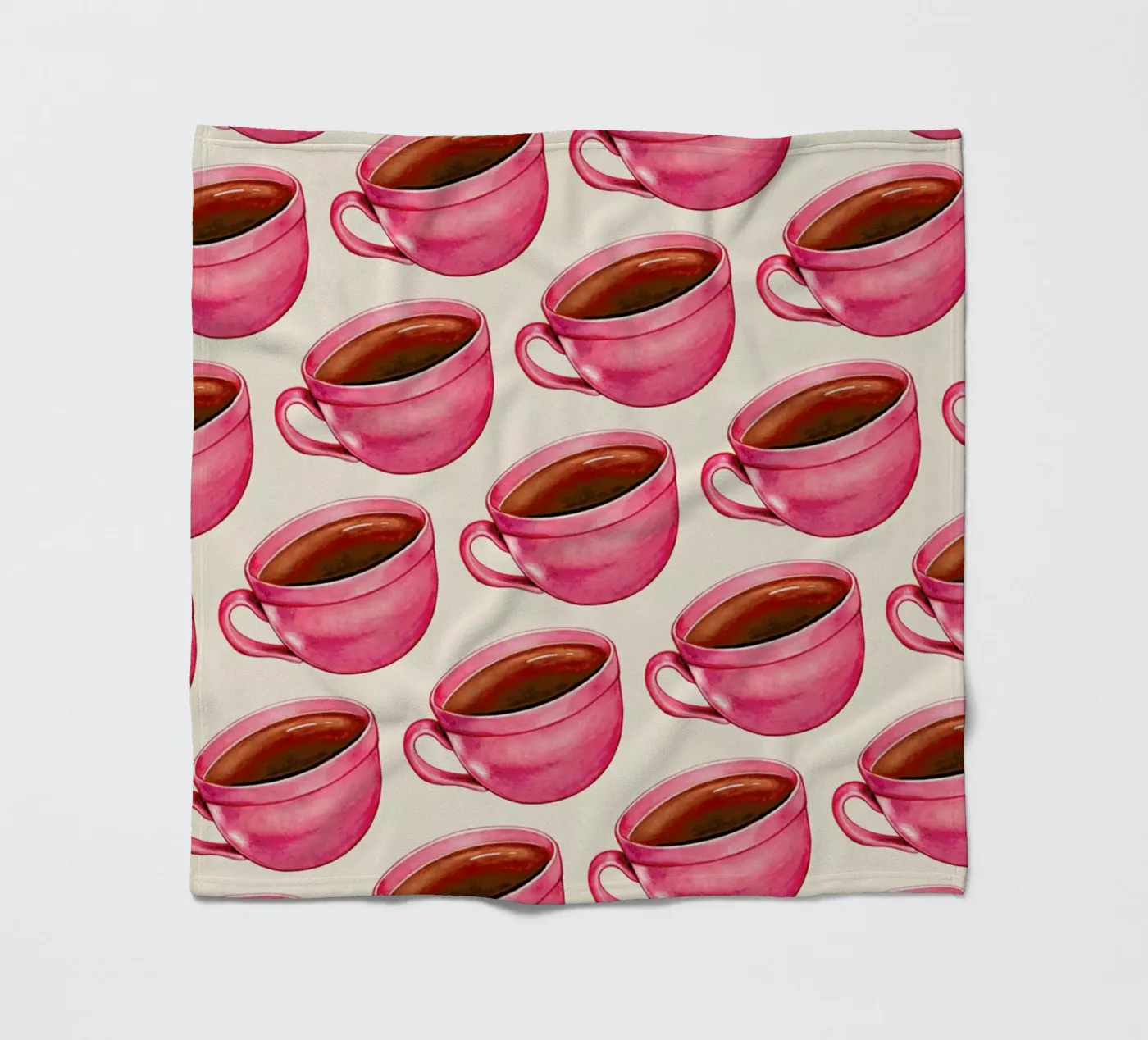 Coffee Patterns Coffee fleecedeken van Kelly Gilleran