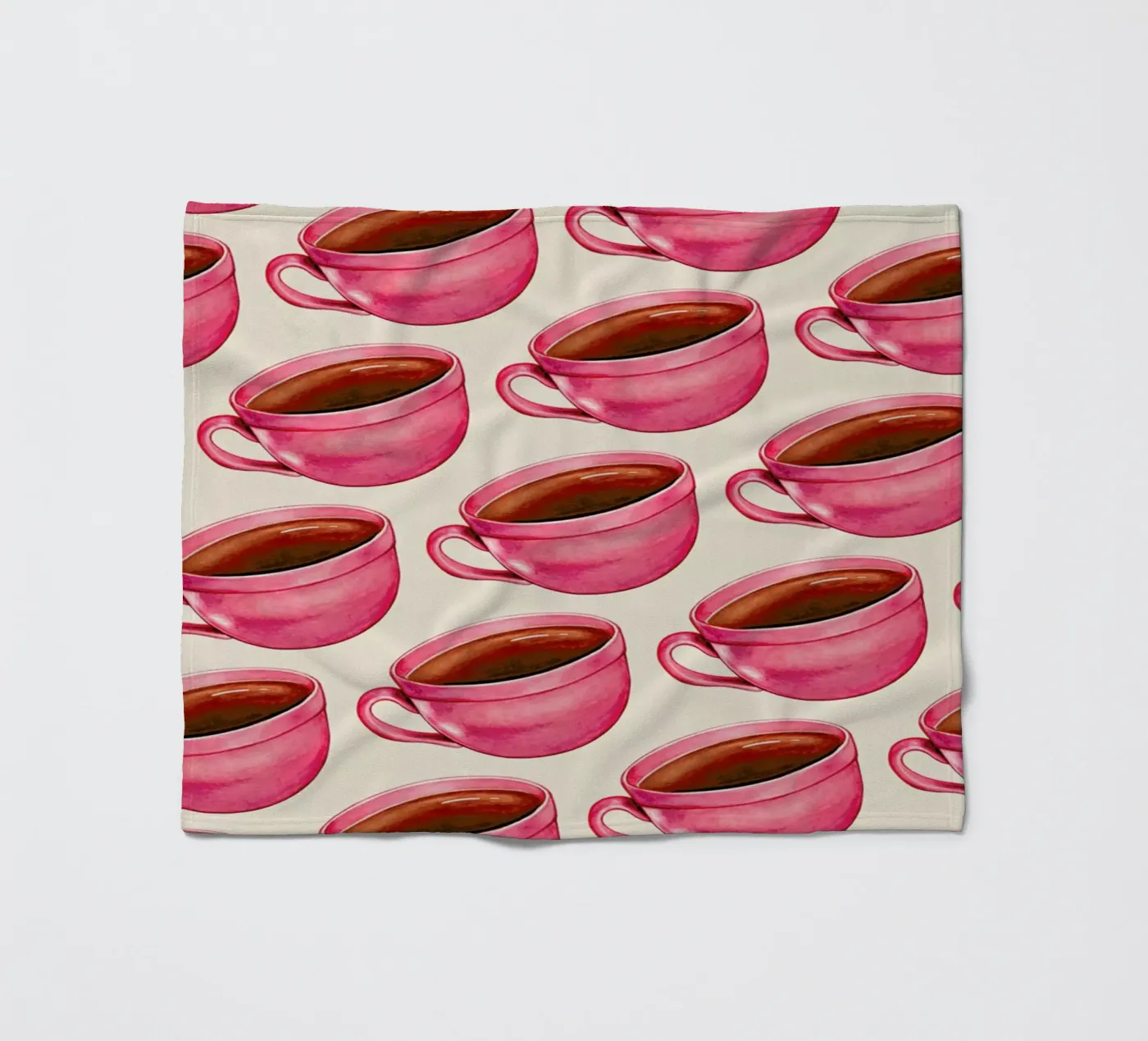 Coffee Patterns Coffee coperta in pile da Kelly Gilleran