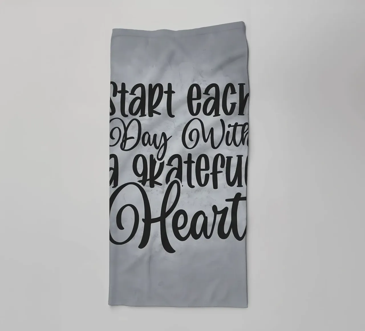 Start Each Day Grateful towel by Delaplane
