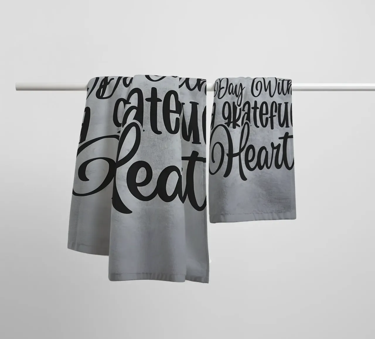 Start Each Day Grateful towel by Delaplane