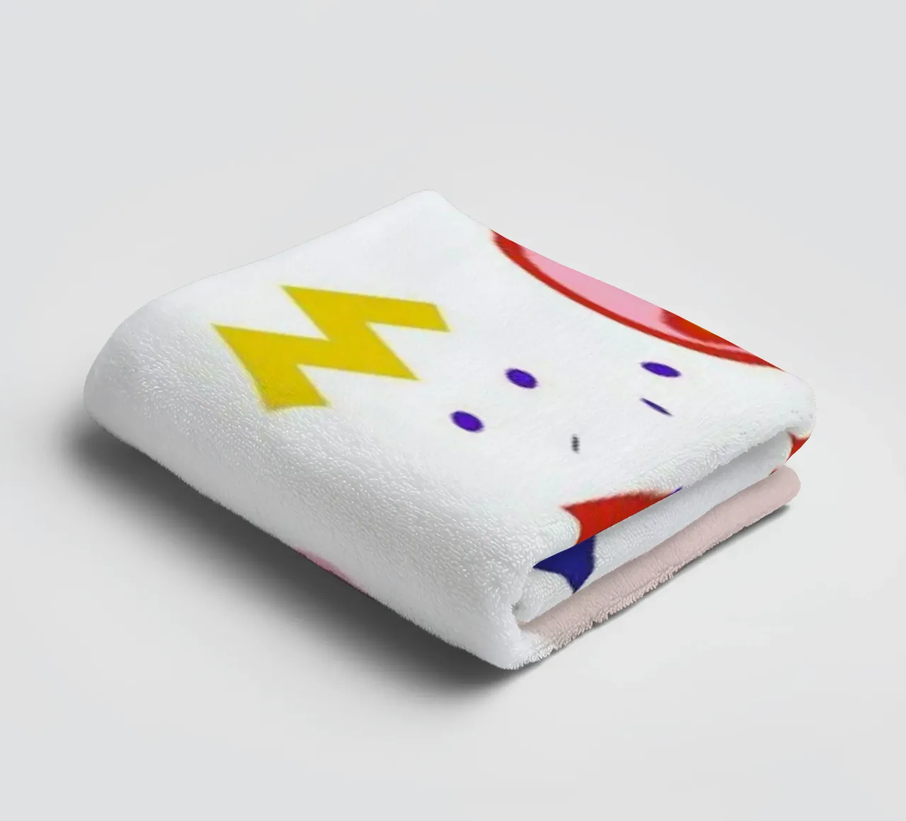 Crossed Fingers towel by Céleste Wallaert
