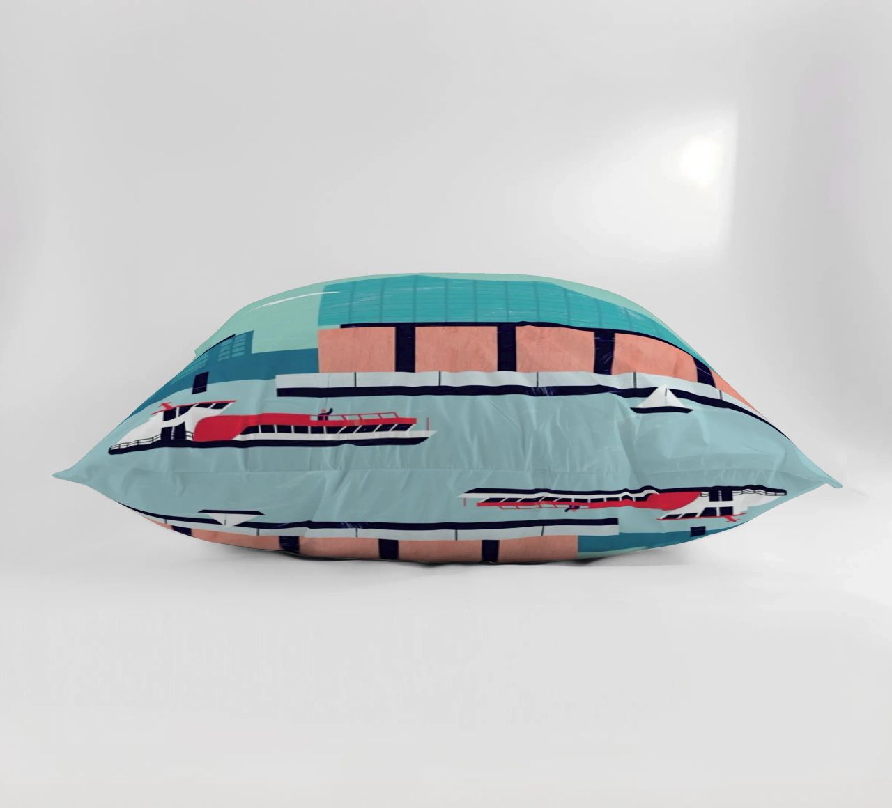 Hambourg Elbphilharmonie coussin de Katinka Reinke