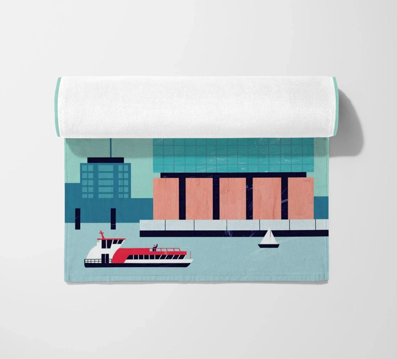 Hambourg Elbphilharmonie serviette de plage de Katinka Reinke