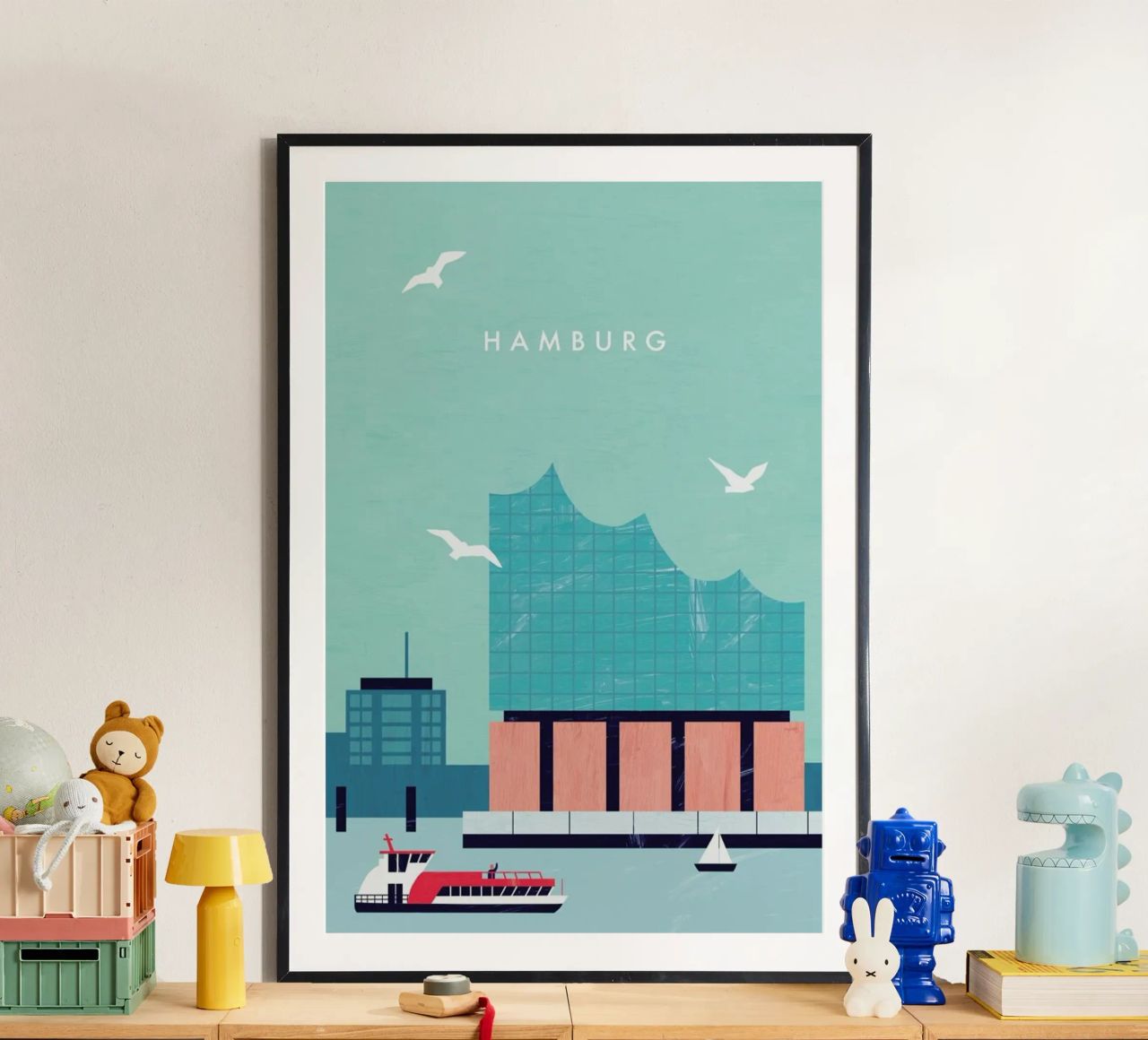 Hamburg Elbphilharmonie Poster von Katinka Reinke