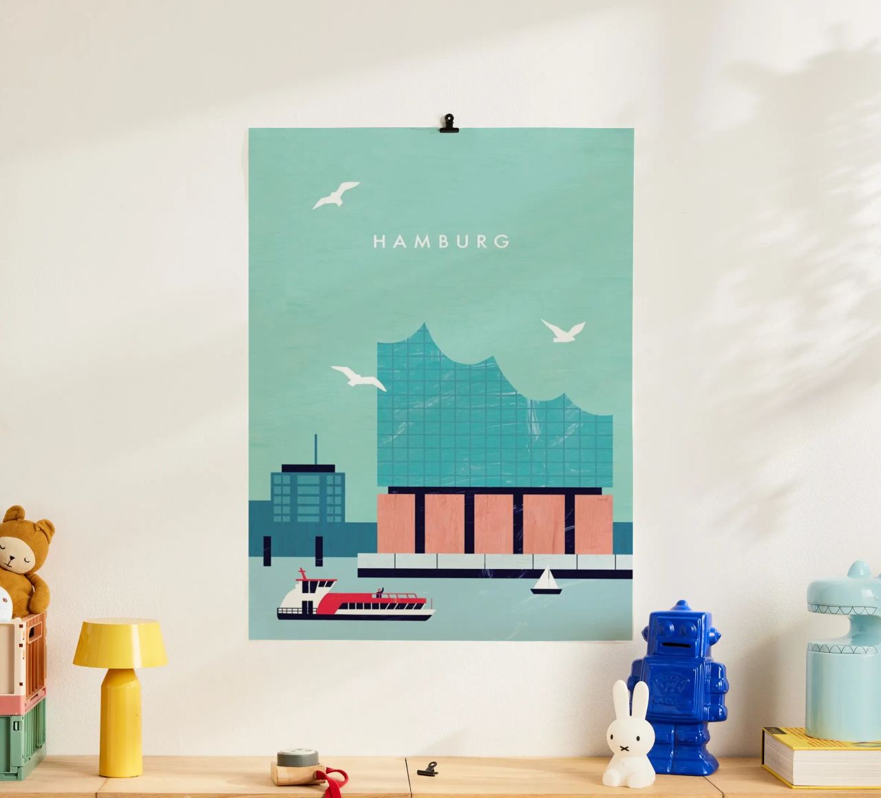 Hamburg Elbphilharmonie Poster von Katinka Reinke