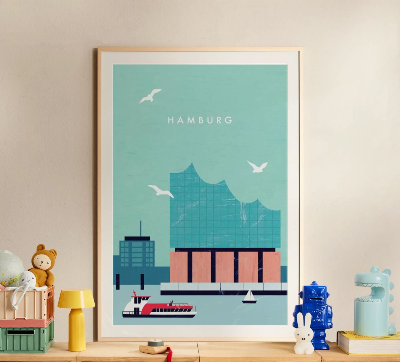 Hamburg Elbphilharmonie Poster von Katinka Reinke