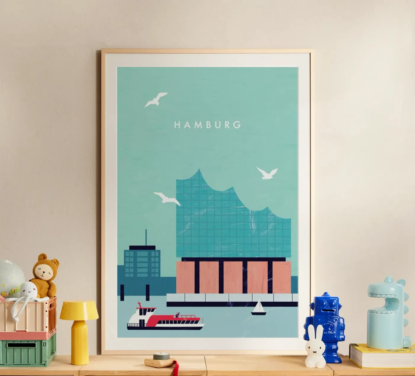 Hamburg Elbphilharmonie Poster von Katinka Reinke