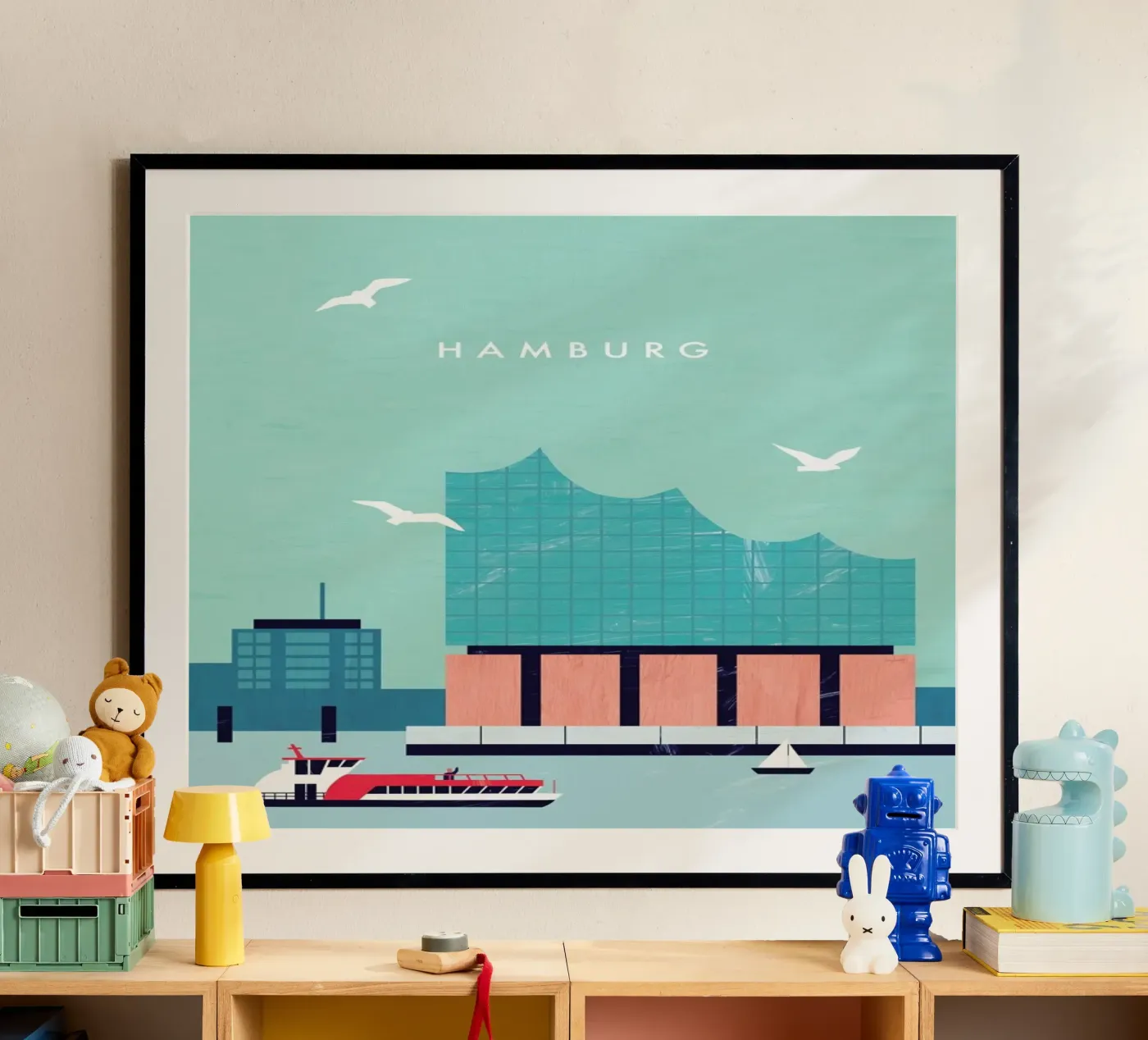 Hamburg Elbphilharmonie Poster von Katinka Reinke