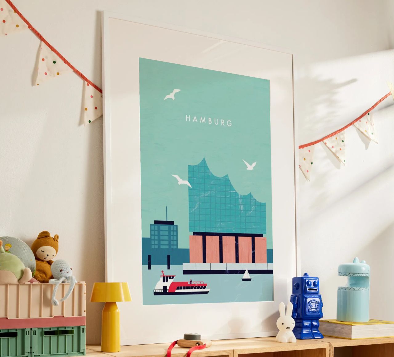 Hamburg Elbphilharmonie Poster von Katinka Reinke