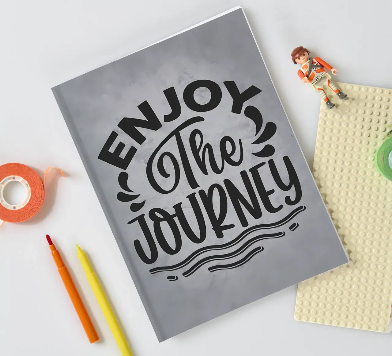 Enjoy The Journey notebook by Delaplane