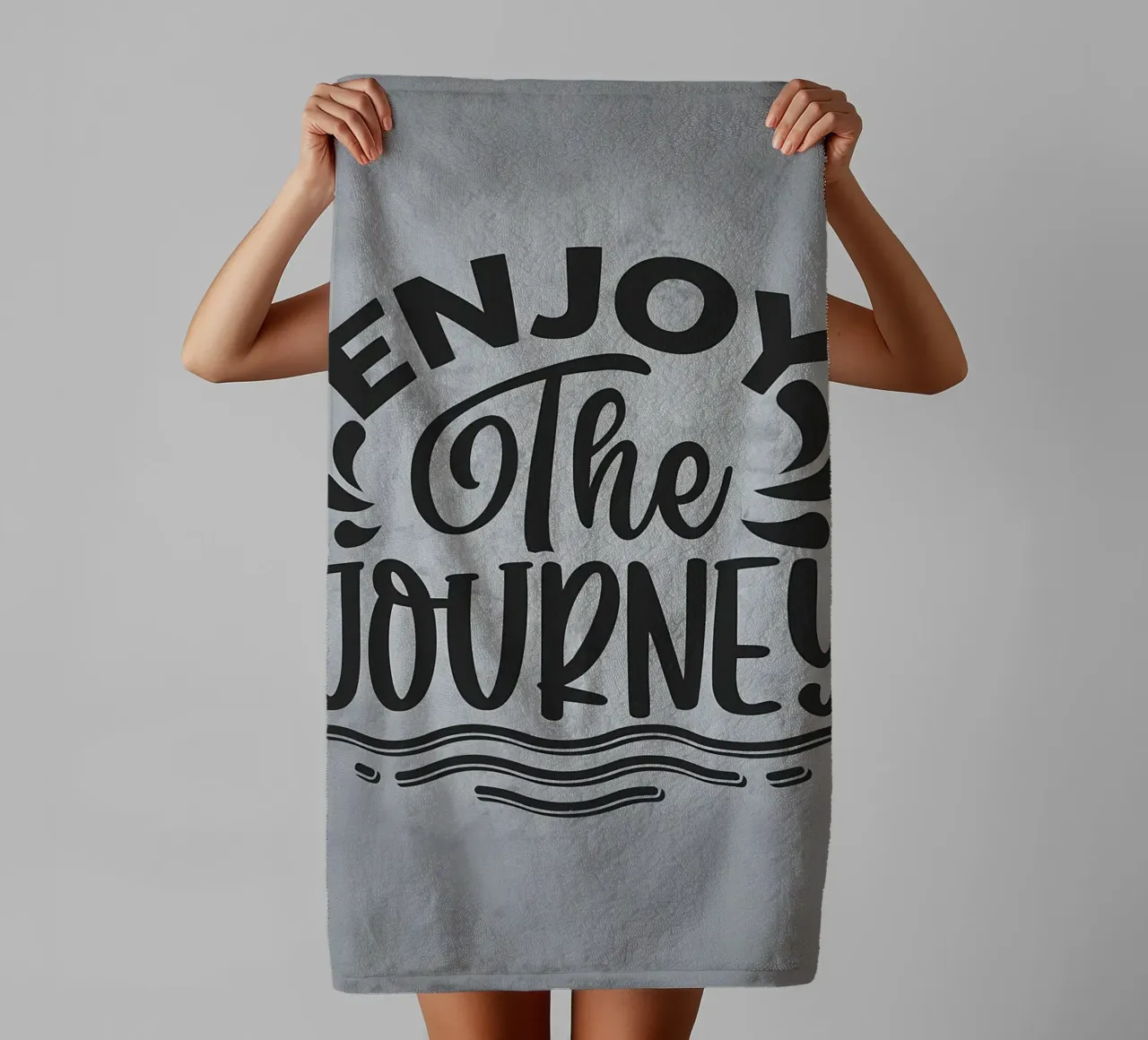 Enjoy The Journey towel by Delaplane