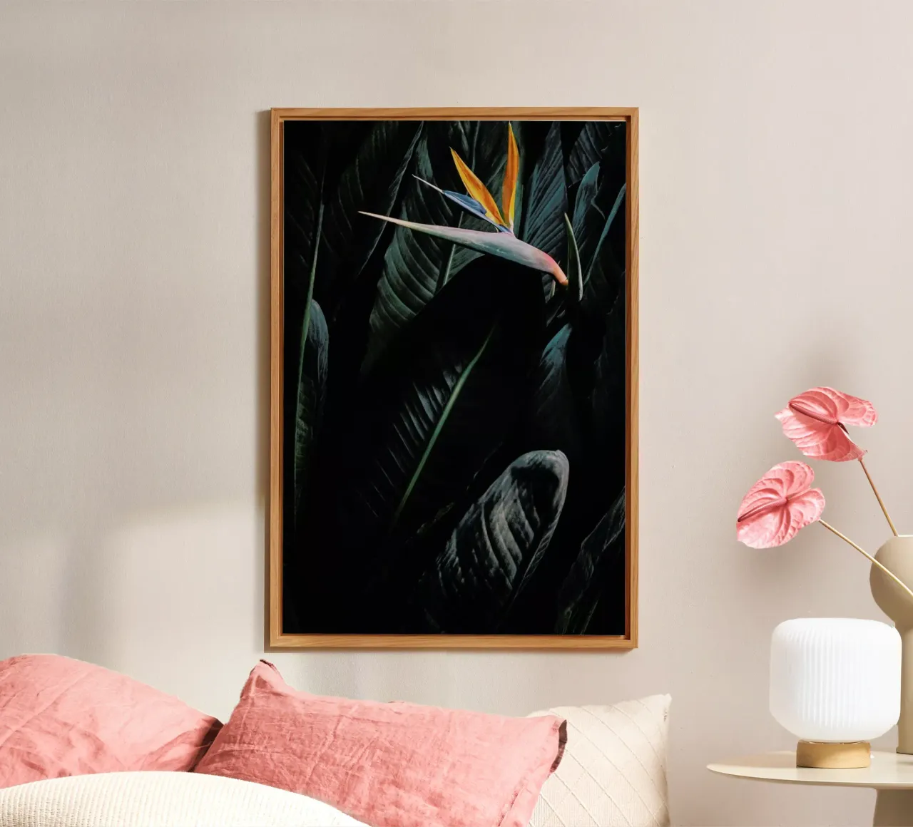 Bird of Paradise alluminio dibond da Amy & Kurt