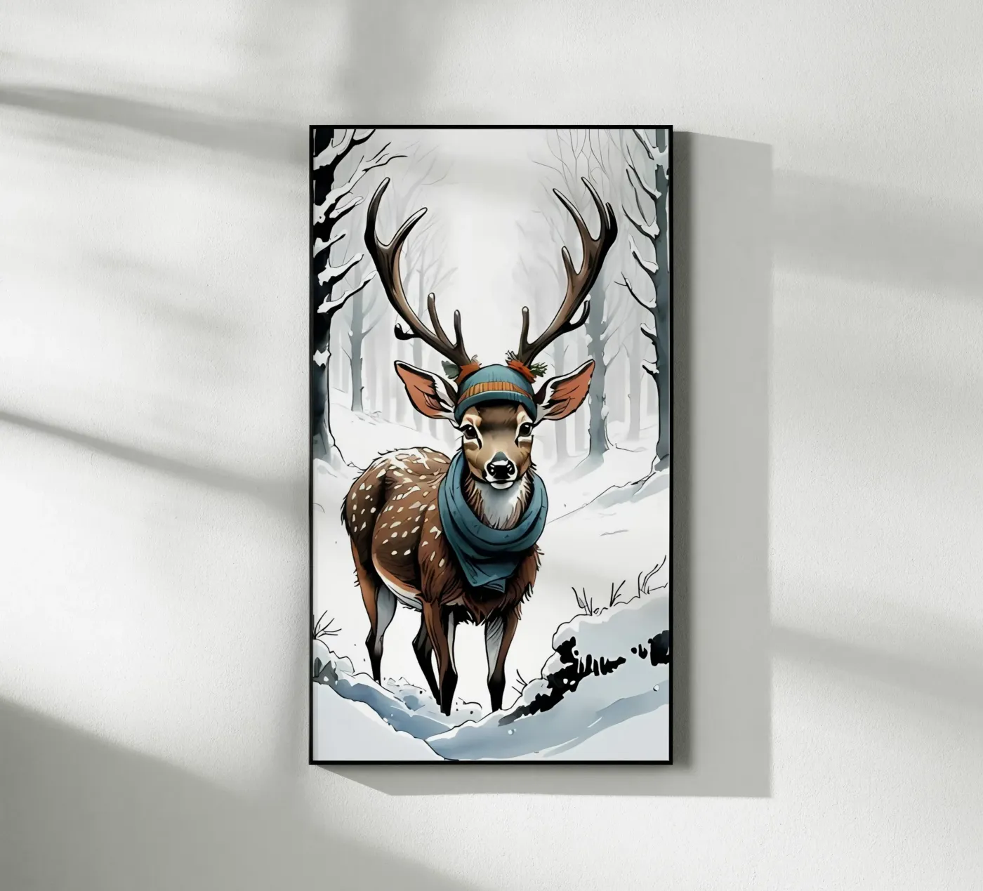 Minimalistische Poster 252 acryl van Kadynce