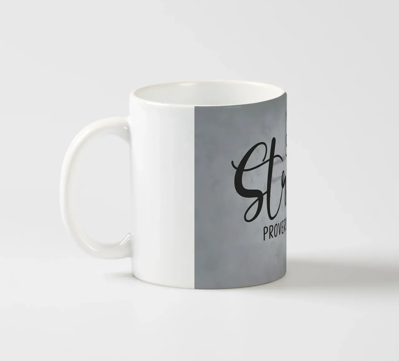 Lei è forte Gesù Cristo tazza in ceramica da Delaplane